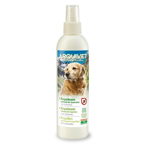 Repelente natural de insetos com citronela para cães