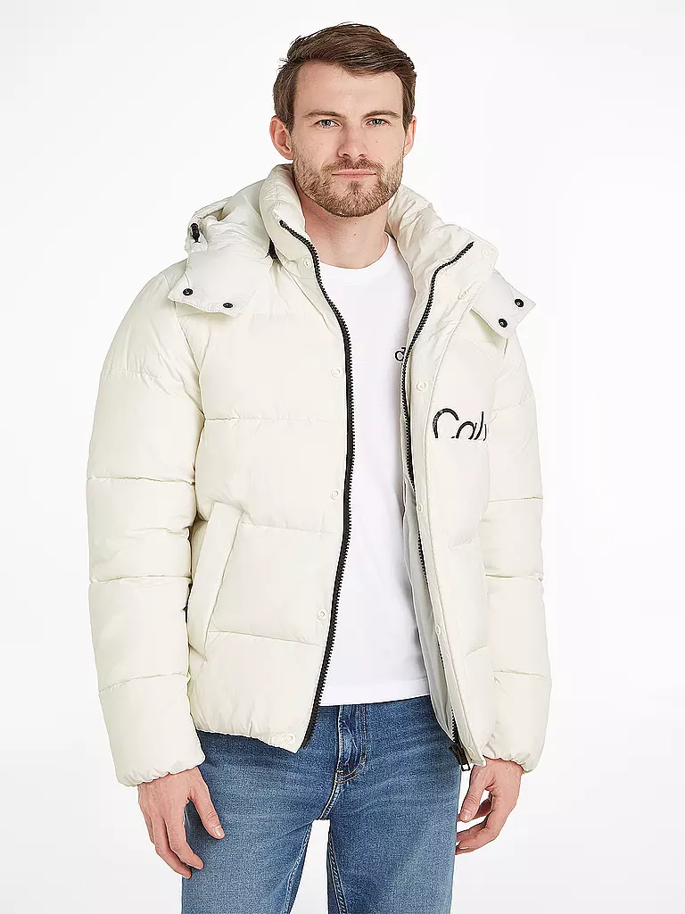 CALVIN KLEIN JEANS Steppjacke weiss