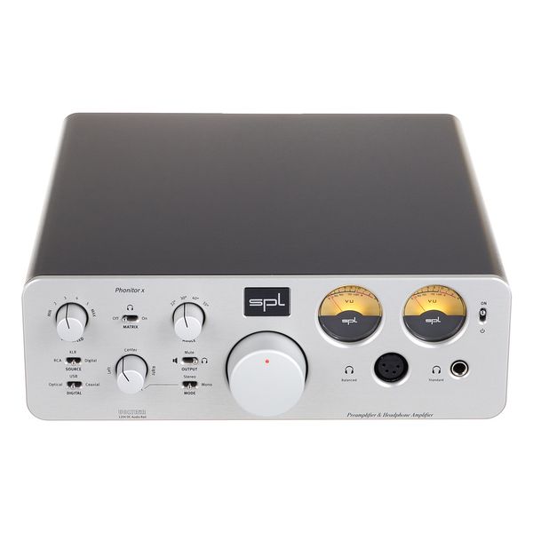 SPL Phonitor x + DAC768xs silver