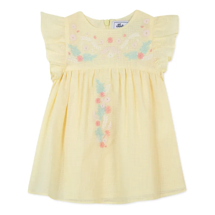 Tartine et Chocolat Robe Jardin Tropical | Jaune