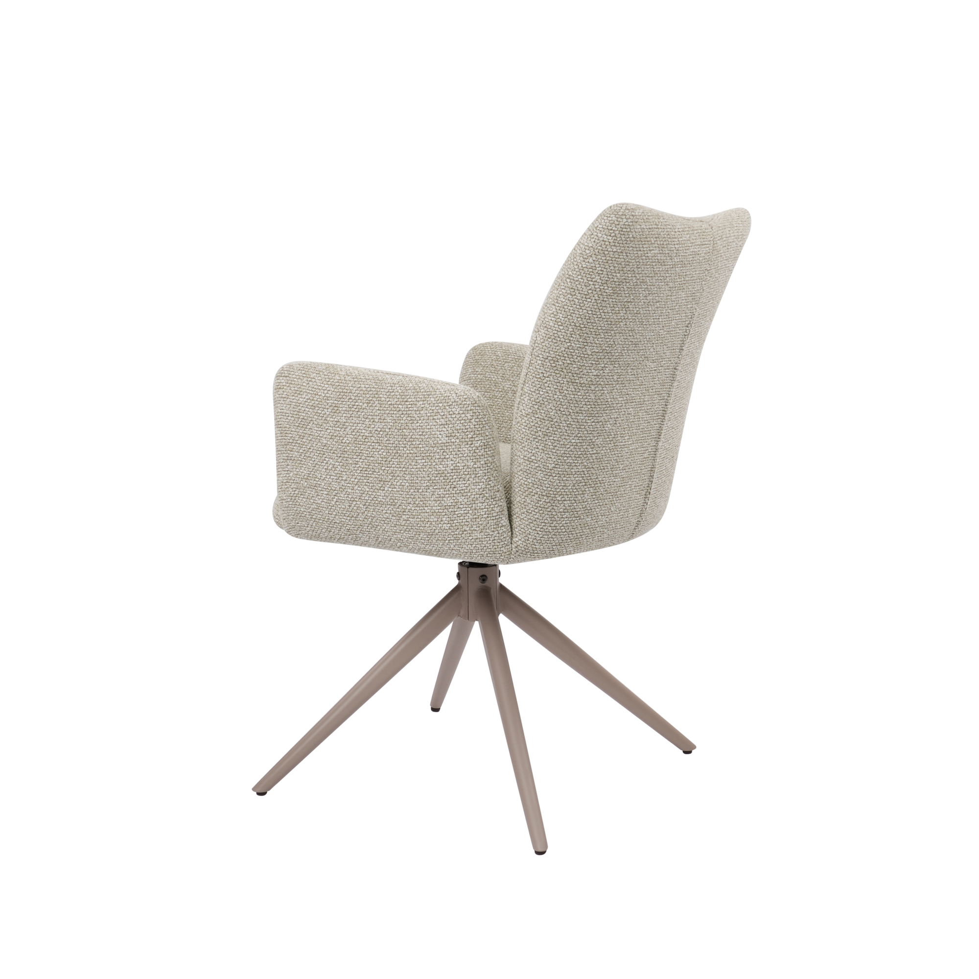 Eetkamerstoel Chiel stof beige