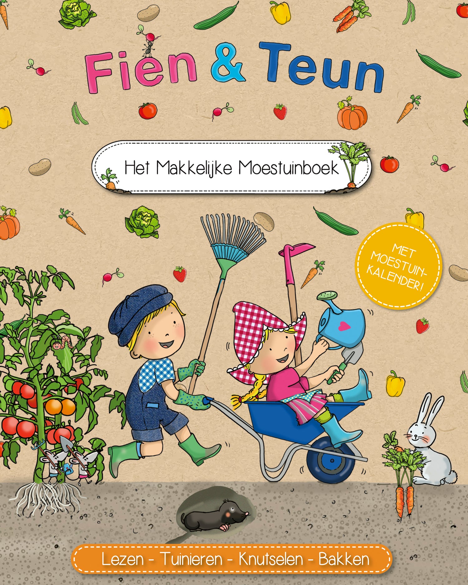 Fien & Teun Boek makkelijk moestuin