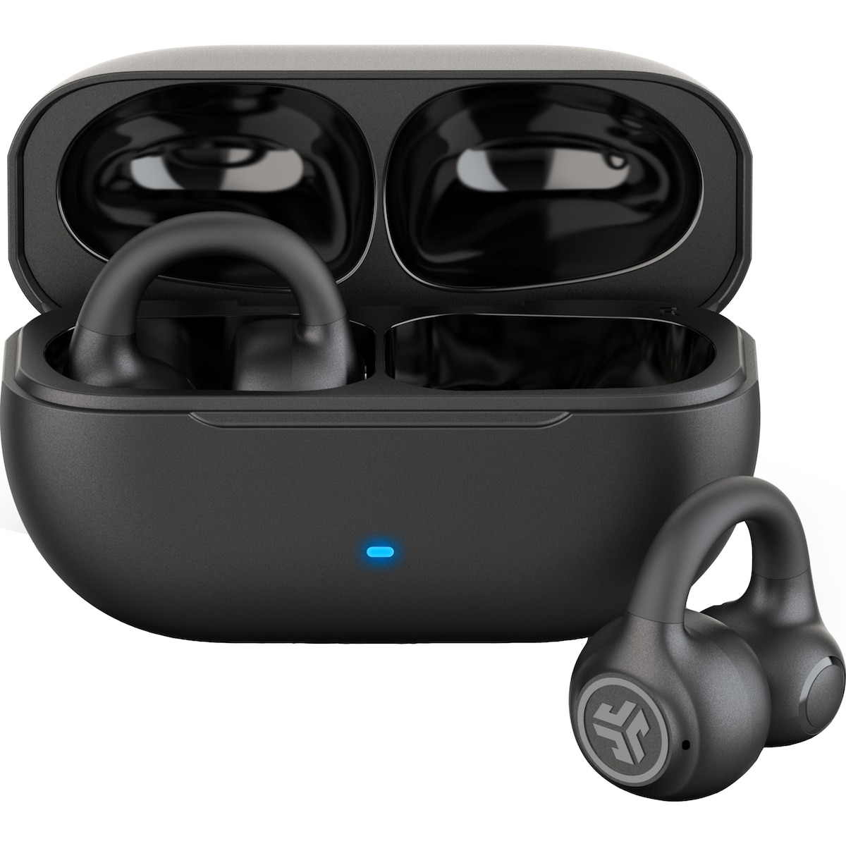 JLab Flex helt trådløse in-ear hodetelefoner (sort)