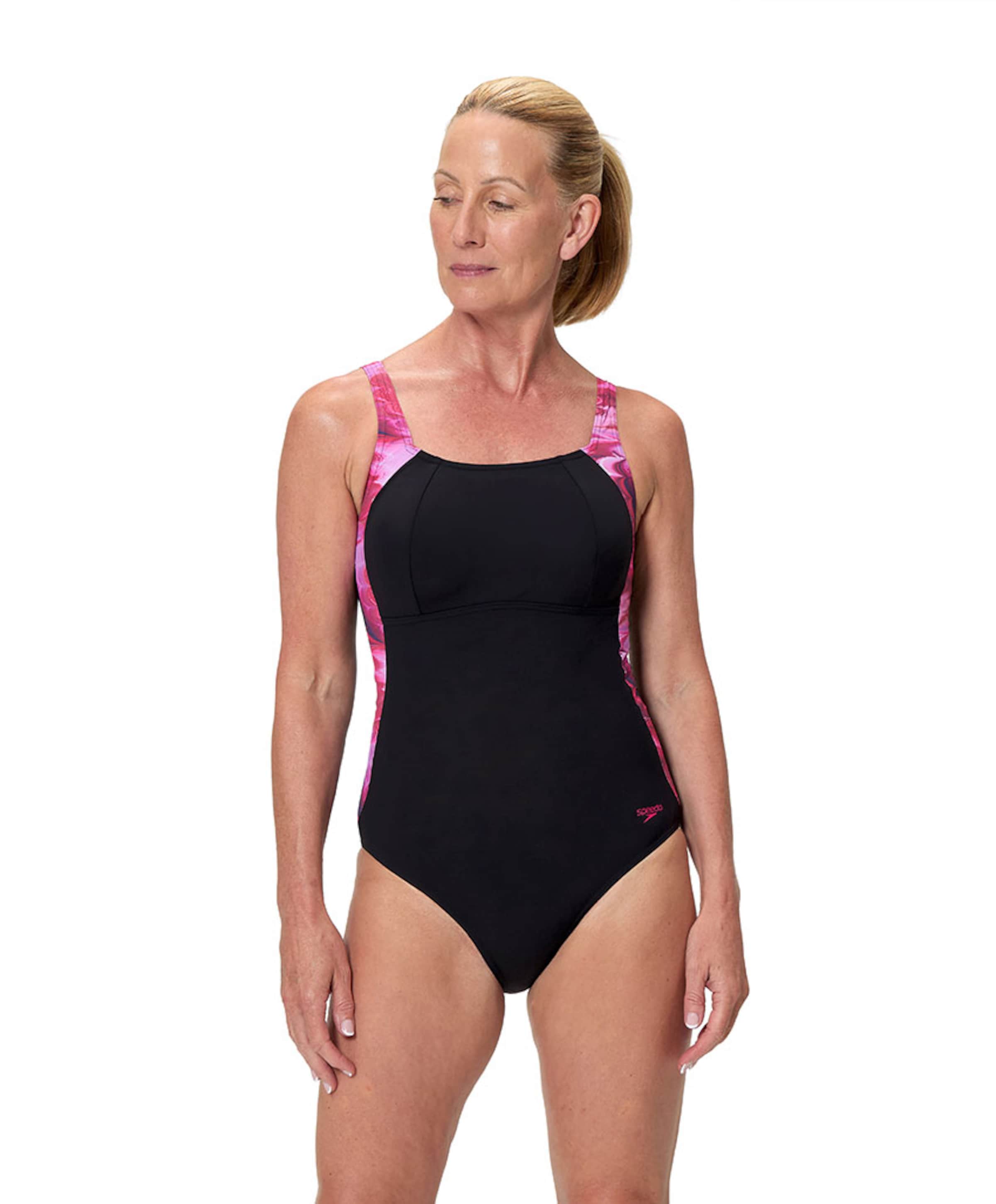 Speedo Dames badpak zwart