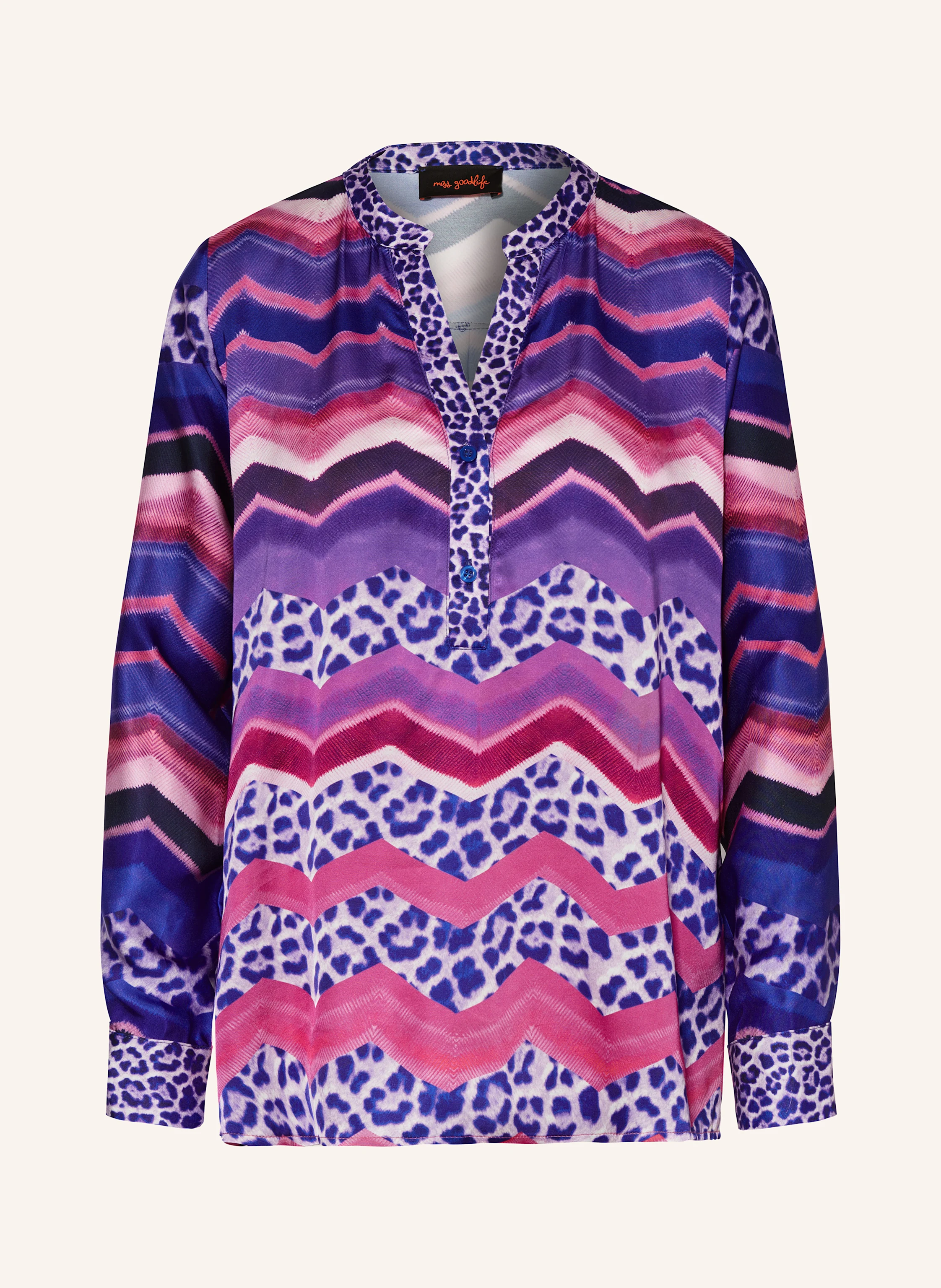 miss goodlife Blusenshirt aus Satin