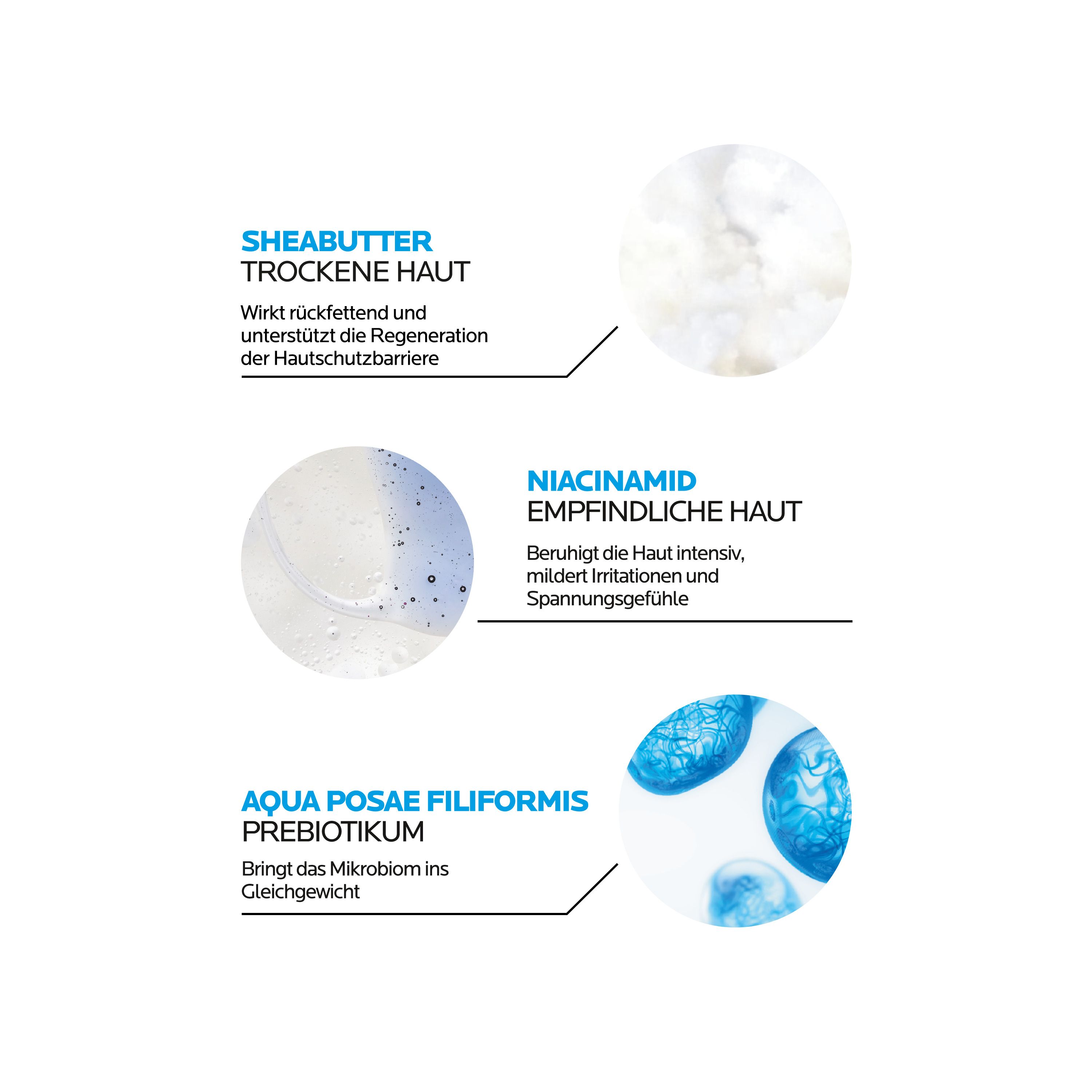 La Roche Posay Dusch- und Badeöl AP+ Rückfettendes Duschgel - Badeöl für juckende, trockene und empfindliche Haut