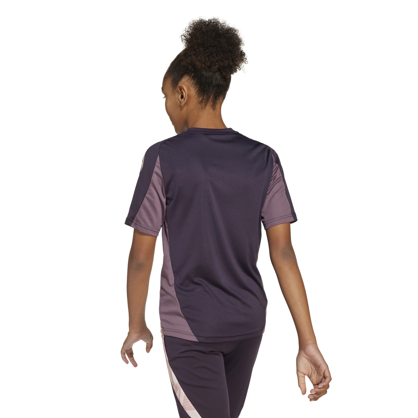Adidas Arsenal Trainingsshirt 2024-2025 Kids Donkerpaars Beige Paars