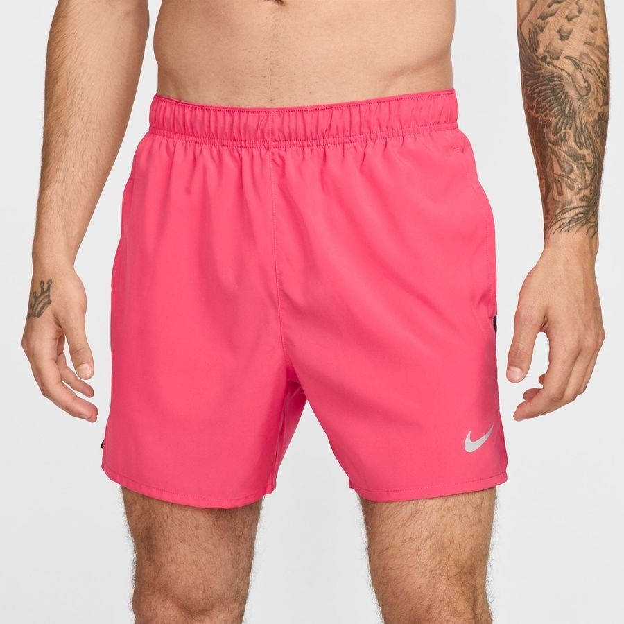 Nike Short d'Entraînement Dri-FIT Challenger 5'' Brief - Rose/Noir/Argenté