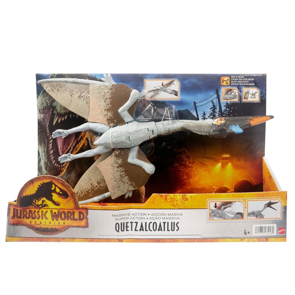 Jurassic World Dominion: Massive Action Quetzalcoatlus Dinosaurierfigur
