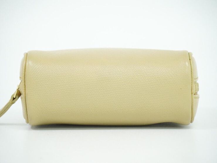 Chanel Vintage Chanel Pouch Beige