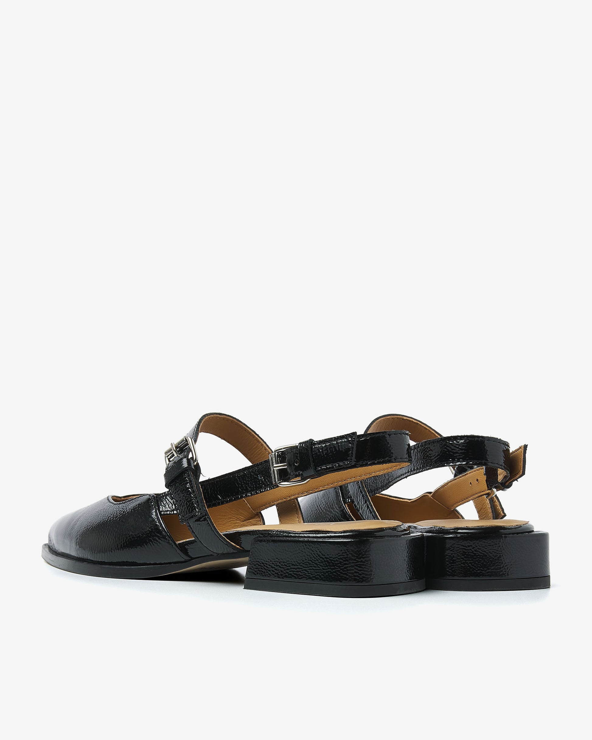 VIA VAI zwarte slingbacks Jazz Valerie