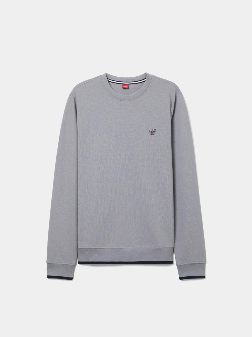 Sweatshirt em algodão
