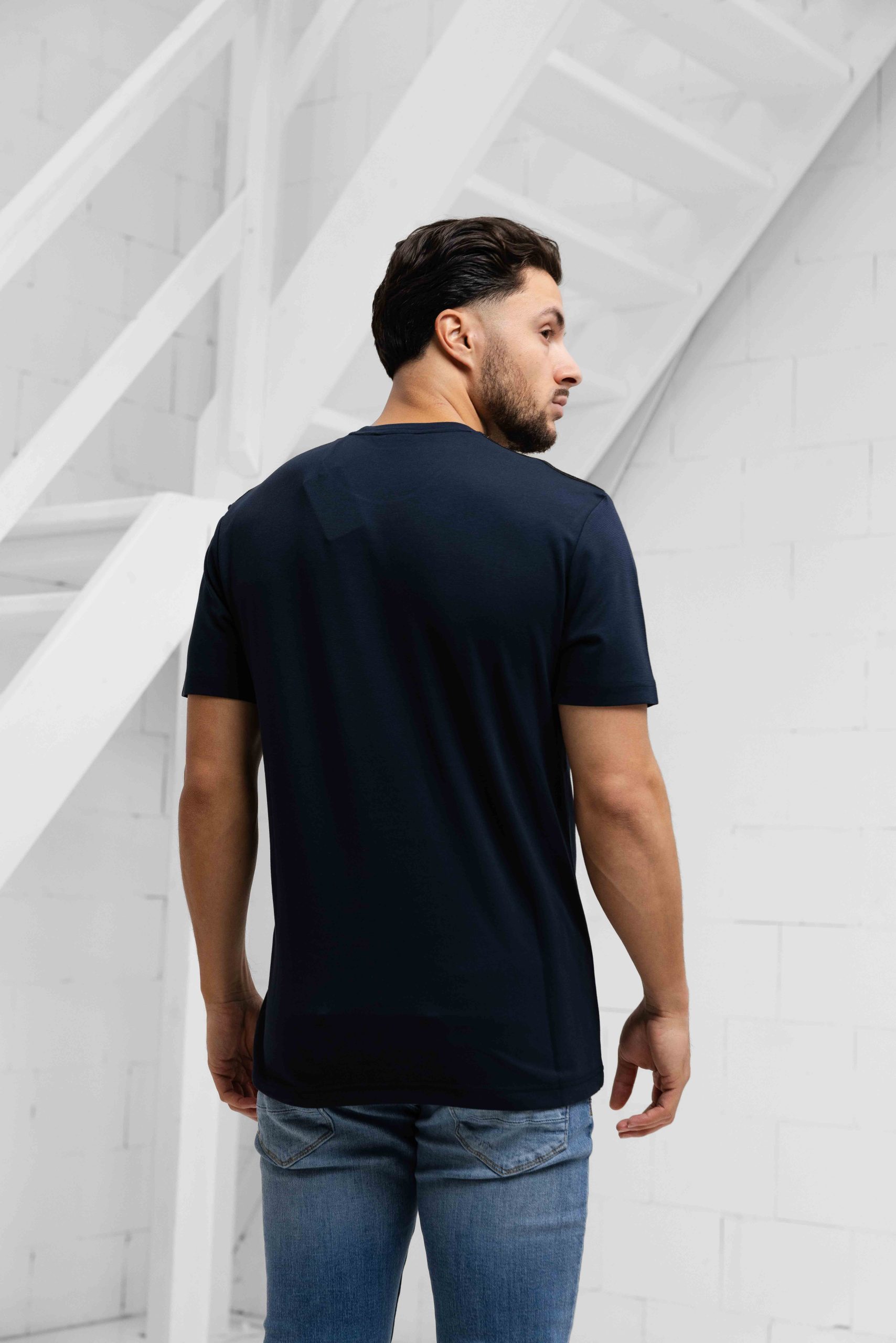 EA7 Emporio Armani 7M000299 T-Shirt Heren Donkerblauw