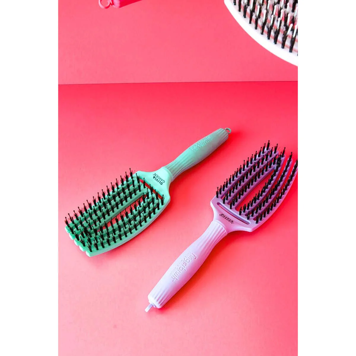 Brosse FINGERBRUSH CARE ICONIC Lavender Sanglier & Nylon Taille M