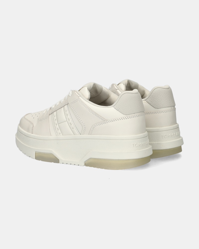 Tommy Jeans The Brooklyn Platform Lage sneakers  - wit