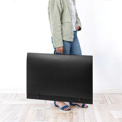 VIQUEL Creativ'Gallery Handlebox Zeichenmappe, Schwarz
