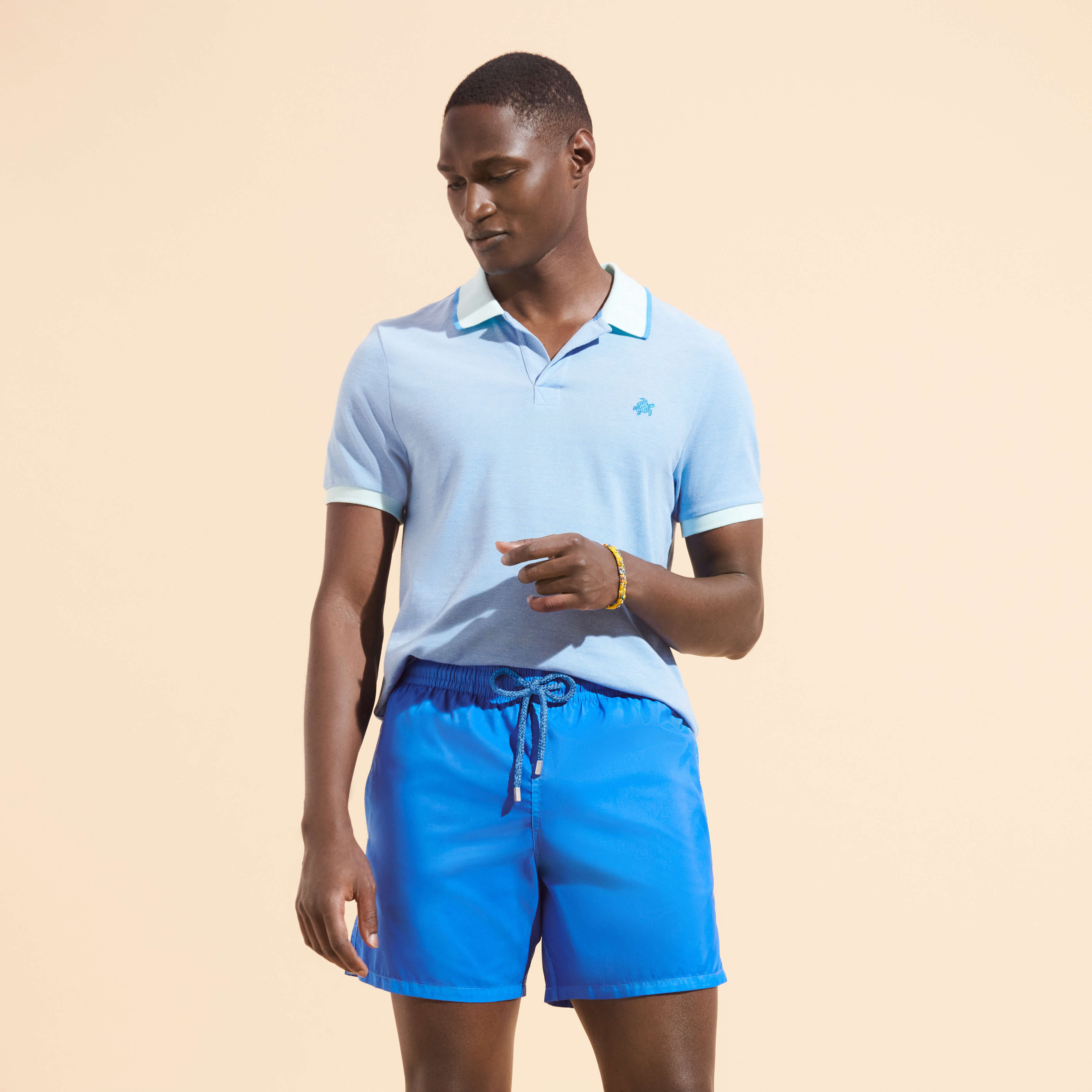 Maillot de Bain Homme Ultra Léger et Pliable Uni |Vilebrequin