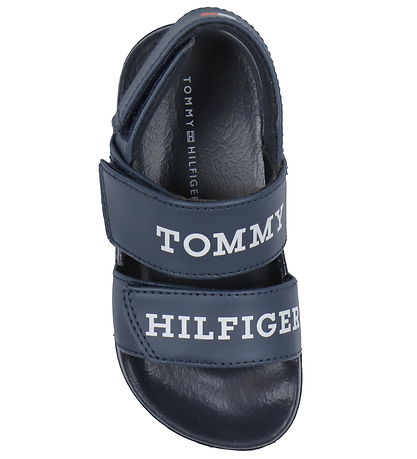Tommy Hilfiger Badesandalen - Klettband - Navy