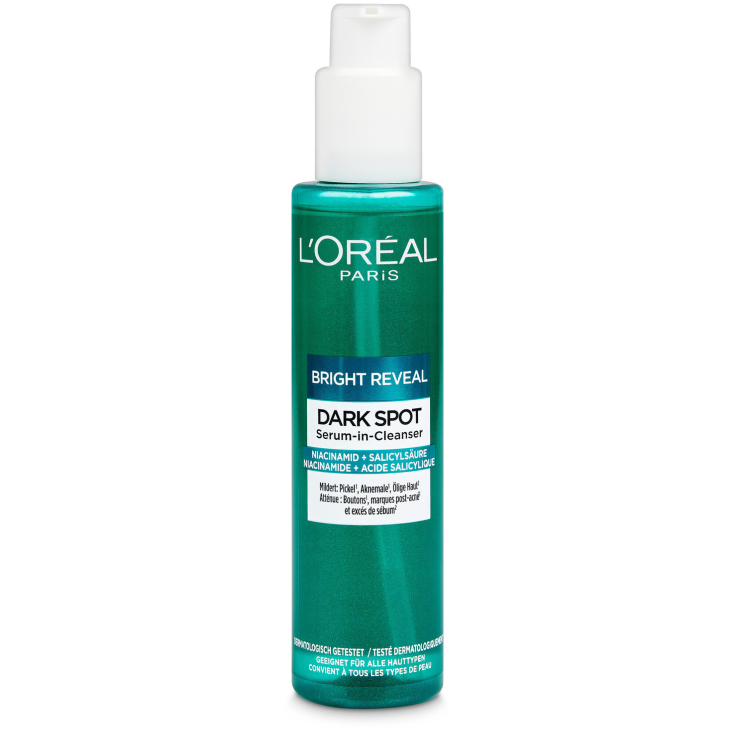 L'Oréal Paris Bright Reveal Dark Spot Serum in Cleanser