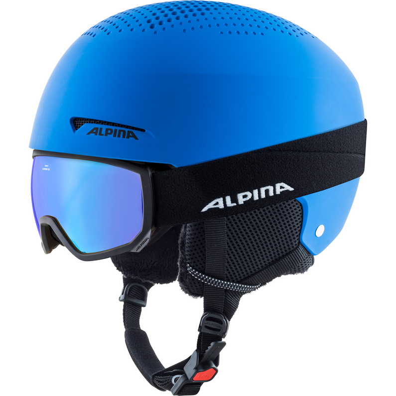 Alpina Kinder Zupo+Scarabeo Jr. Set Skihelm