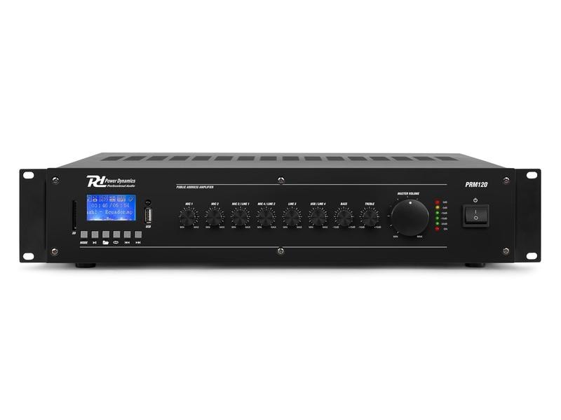 Power Dynamics Verstärker Pro PRM120 6-Kanal-Mischverstärker