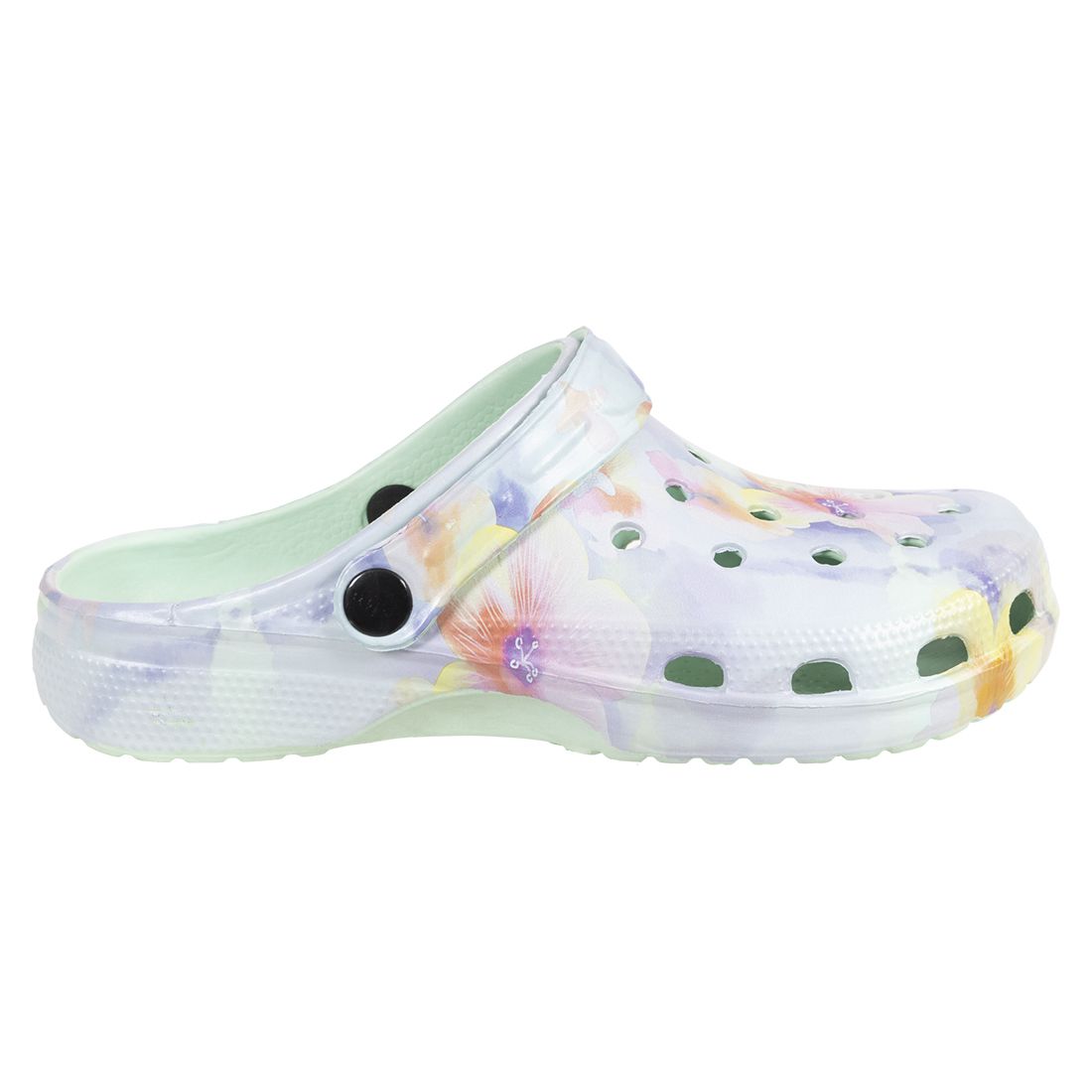 Hippie clog med print