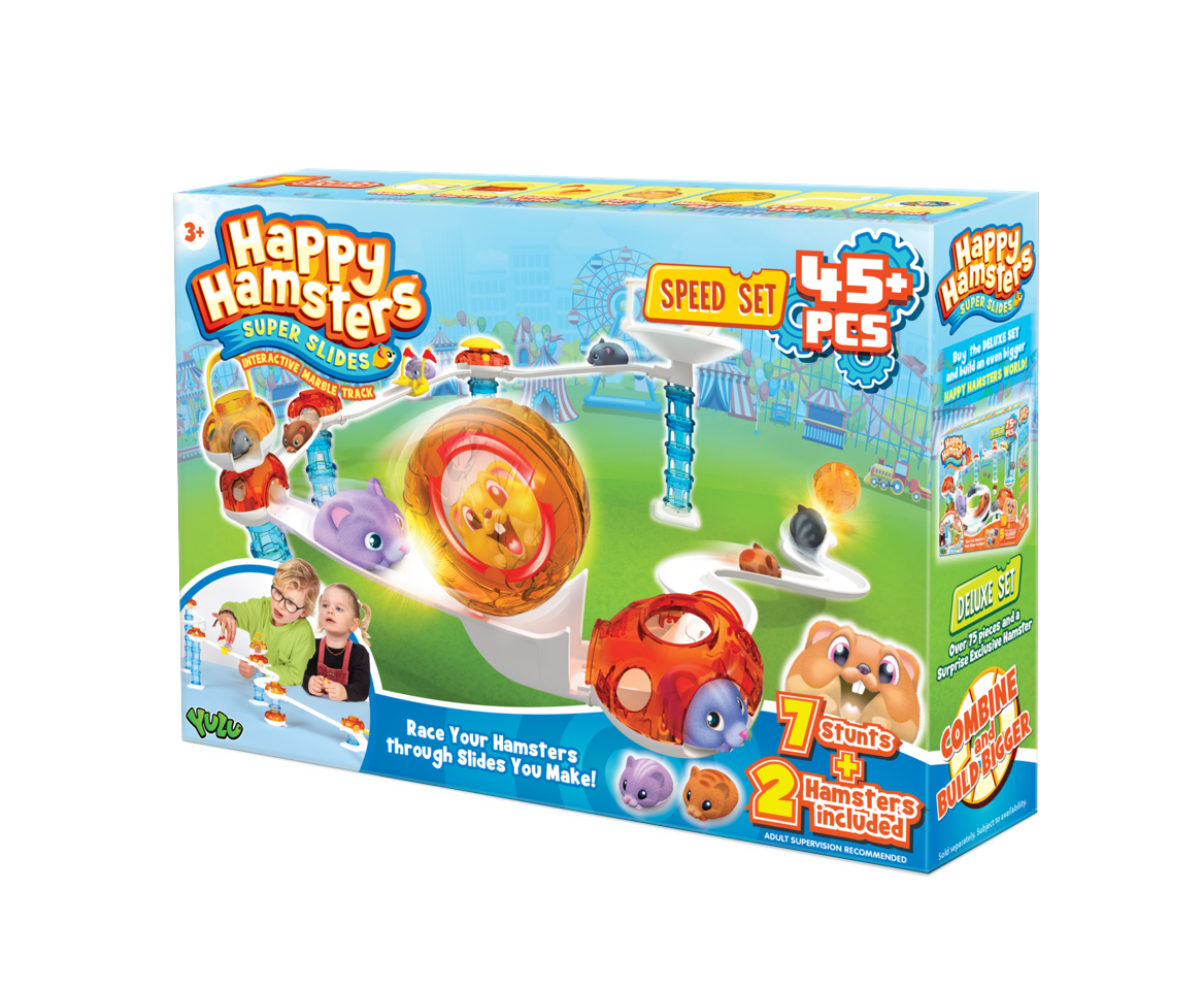 Critter Coasters - Happy Hamsters - Starter Sæt