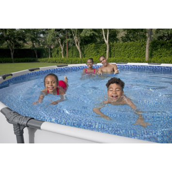 Bestway zwembad rond Pro Steel Max 427x84 cm met filterpomp
