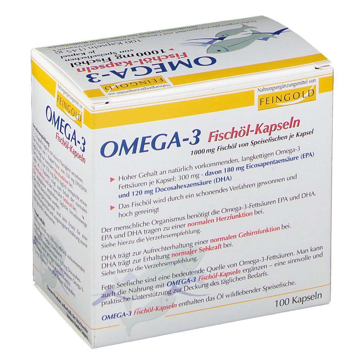 Omega-3 Fischöl-Kapseln