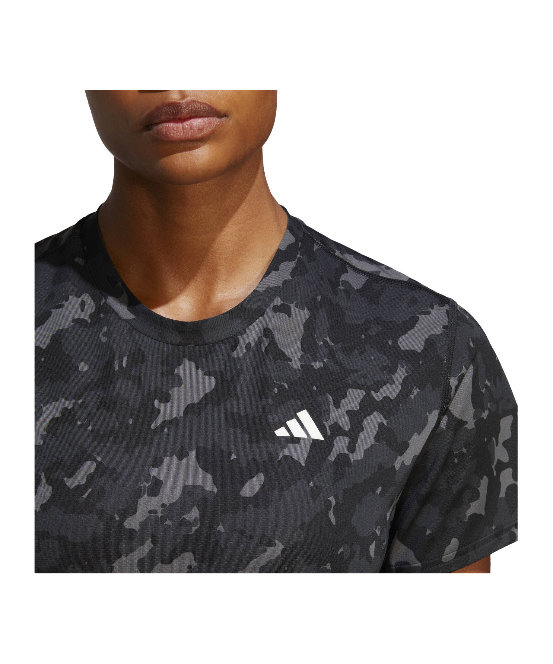 adidas Performance| Damen Laufshirt OWN THE RUN CAMO