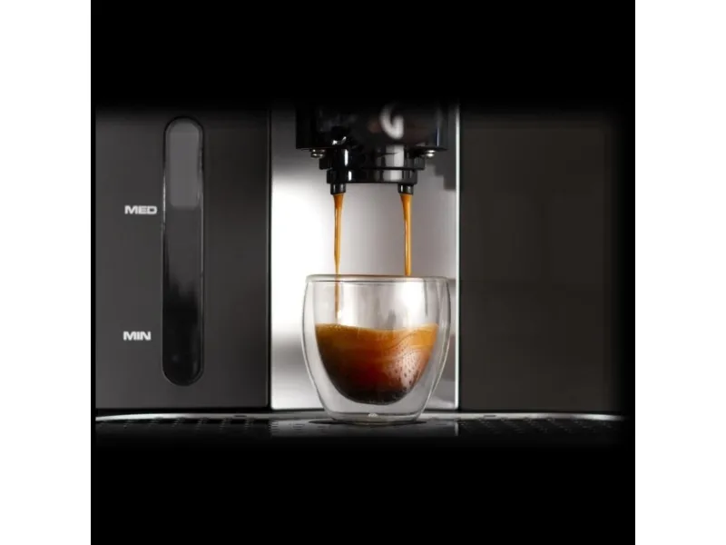 [OUTLET] - Gaggia Carezza Deluxe RI8525 - Kaffemaskine med capuccinatore - 15 bar - blæksort