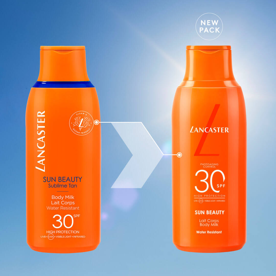 LANCASTER Sun Beauty Body Milk SPF30 - 400ml