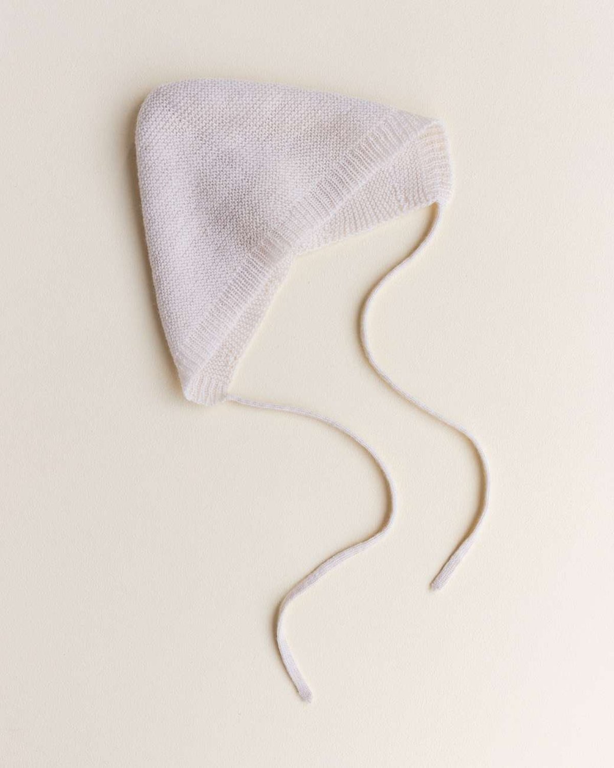 Babylue Nyfødt, 0-3mnd – 100% Merino, Ubehandlet | Bonnet Newborn, Cream