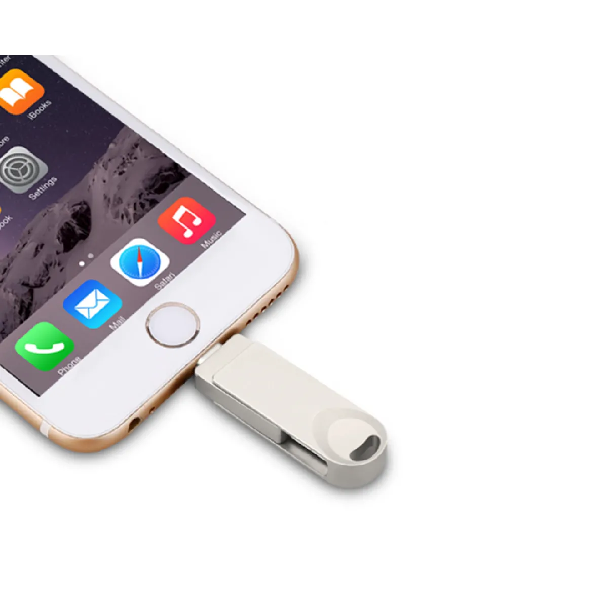 Clé USB U Disk - 64 Go - Argent