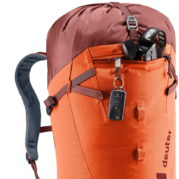 Sac à dos alpinisme DEUTER GUIDE 28 SL PAPAYA-REDWOOD