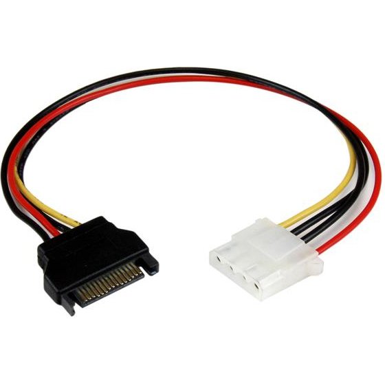 StarTech.com Câble adaptateur d'alimentation SATA vers LP4 30 cm - F/M