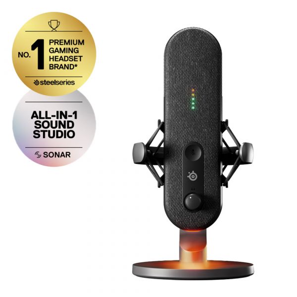 Steelseries Microfone Alias USB Preto