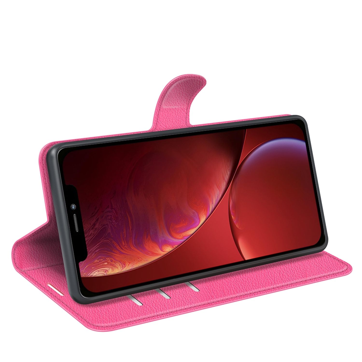 Hülle Handy Schutz für Apple IPhone 13 Case Cover Tasche Etuis Bumper Rosa Neu