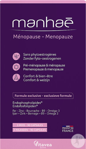 Vitavea Manhaé Ménopause 3 Mois 90 Capsules