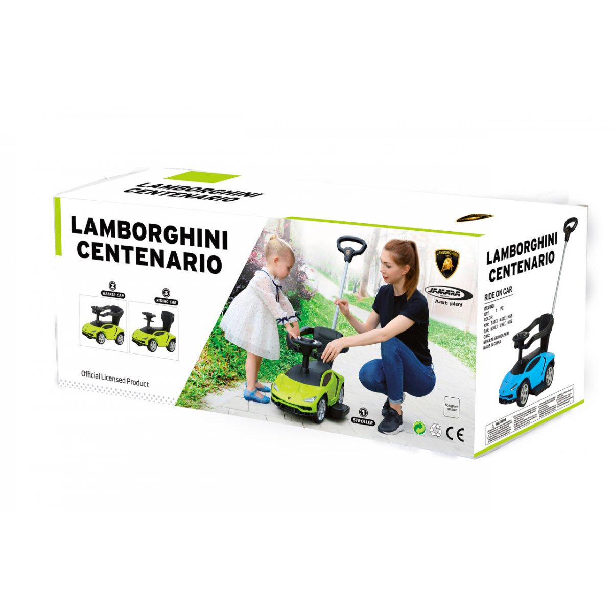 Jamara Jamara Rutschauto Lamborghini Centenario 3in1 Grün