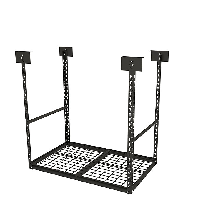 Kit rangement au plafond en métal GoodHome Rand H. 104,5 x L. 110 x P. 61.7 cm