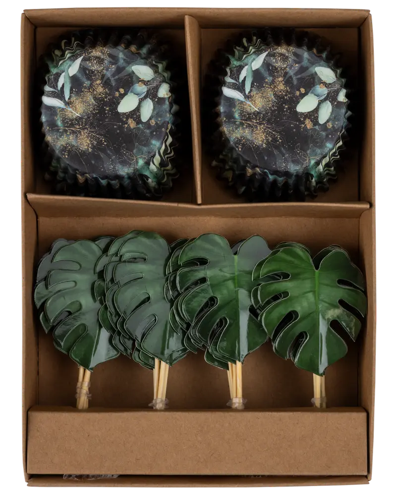 Muffinforme og Kagetoppere 48 dele