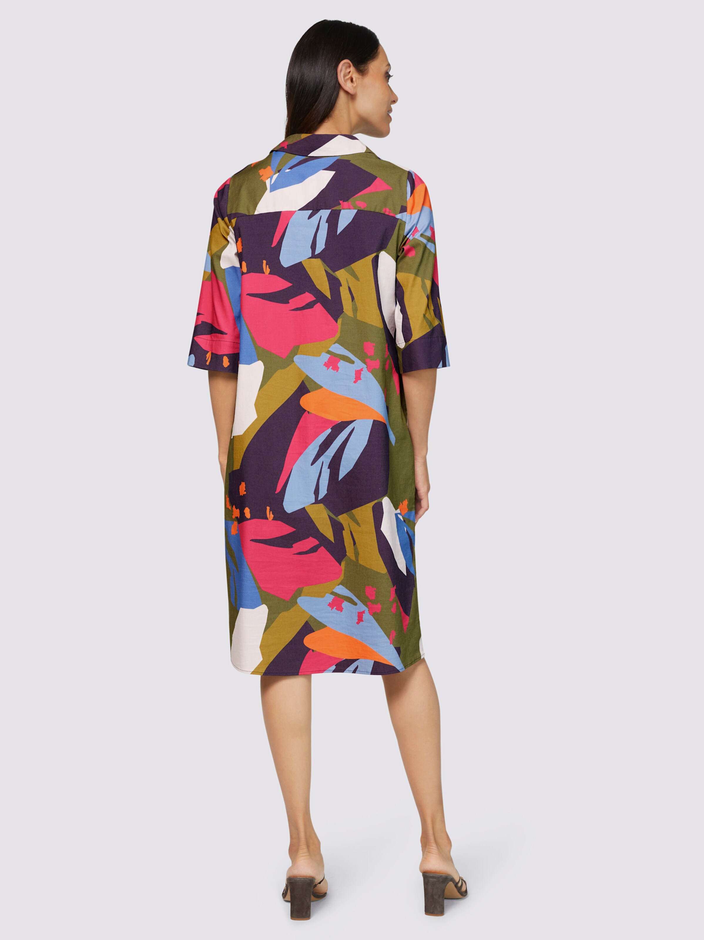 Druck-Kleid