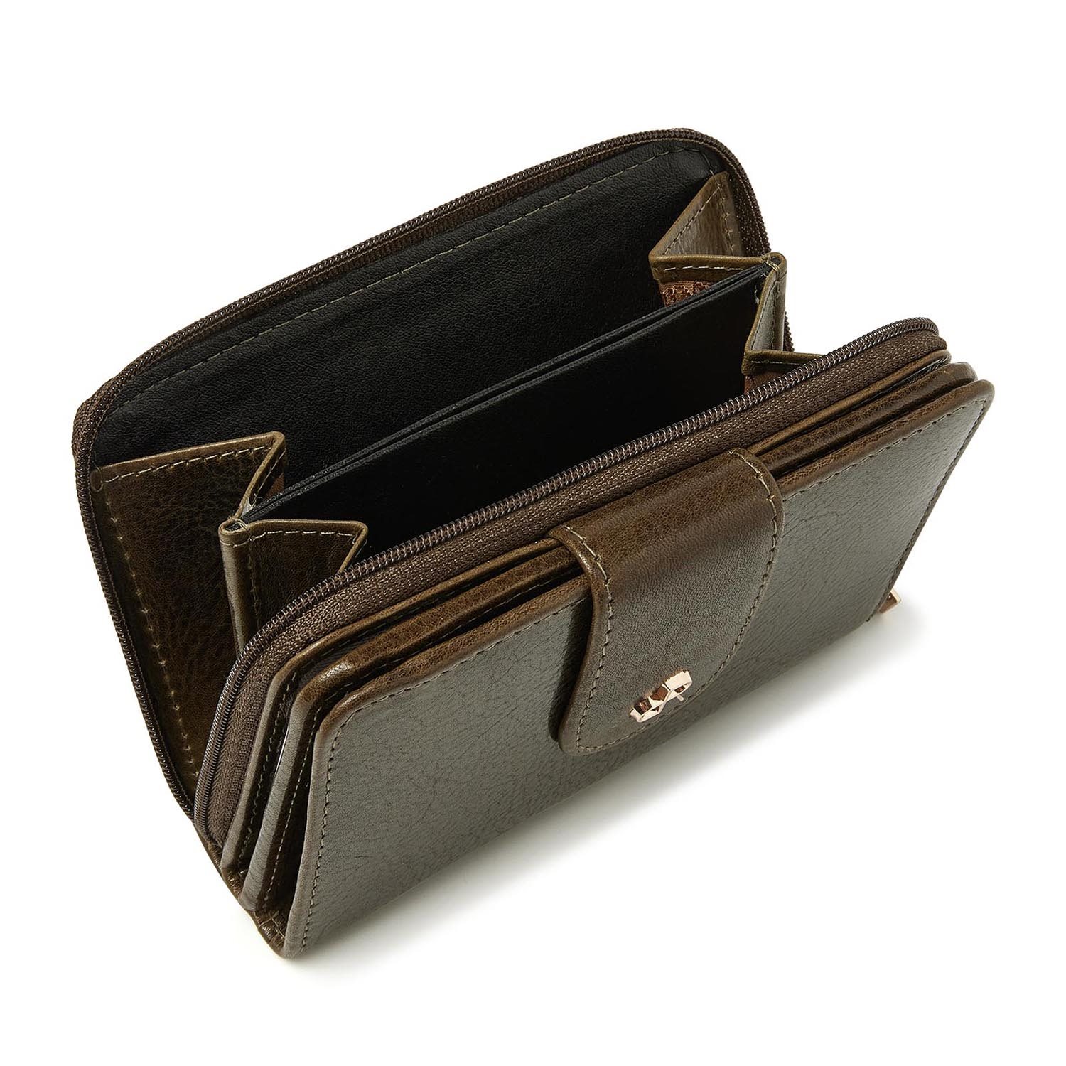 dR Amsterdam Milan Ladies Wallet28123 green
