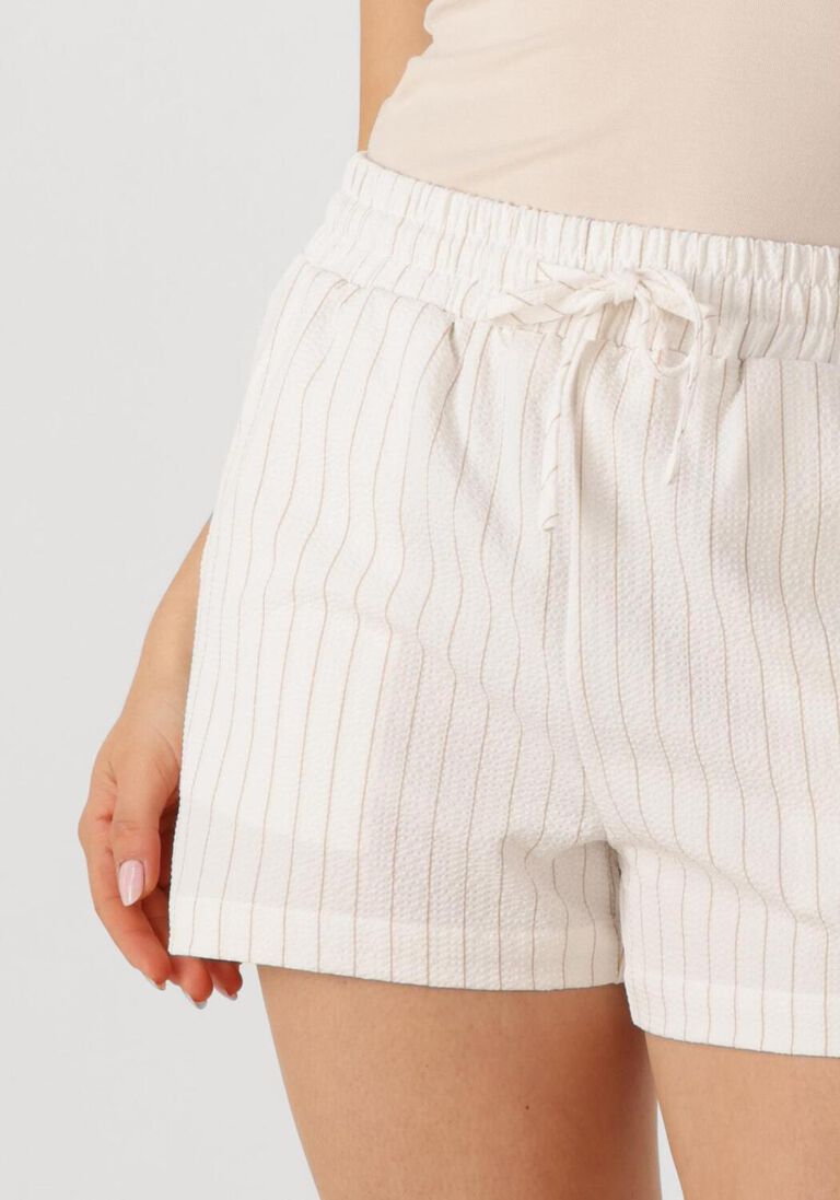 witte aimee the label korte broek page stripe