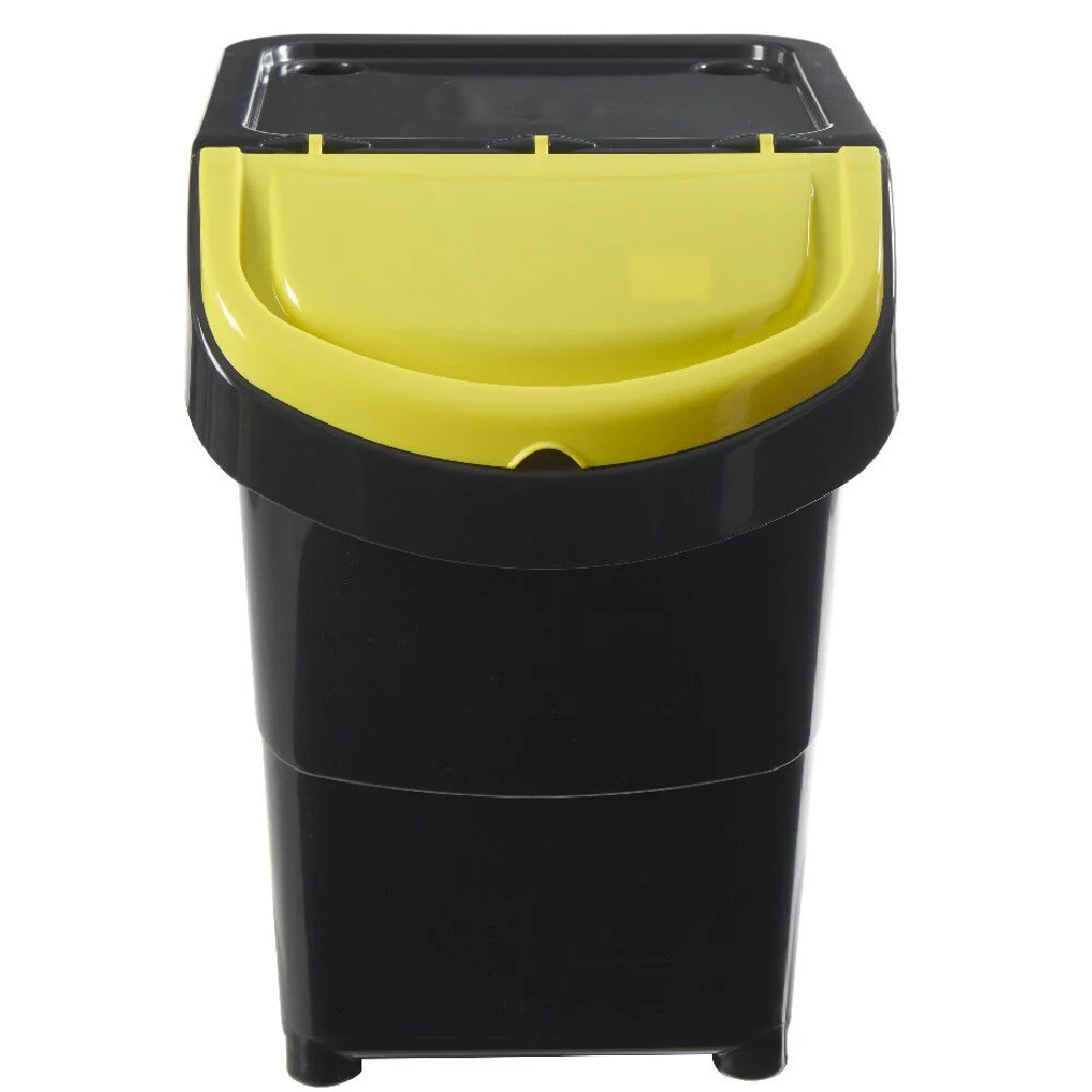 Poubelle empilable colorée grand modèle 40 L