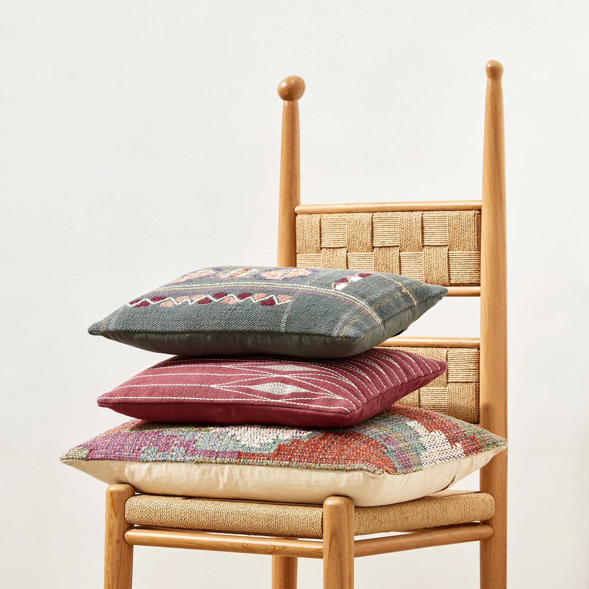 NAYELI - Housse de coussin | Vert