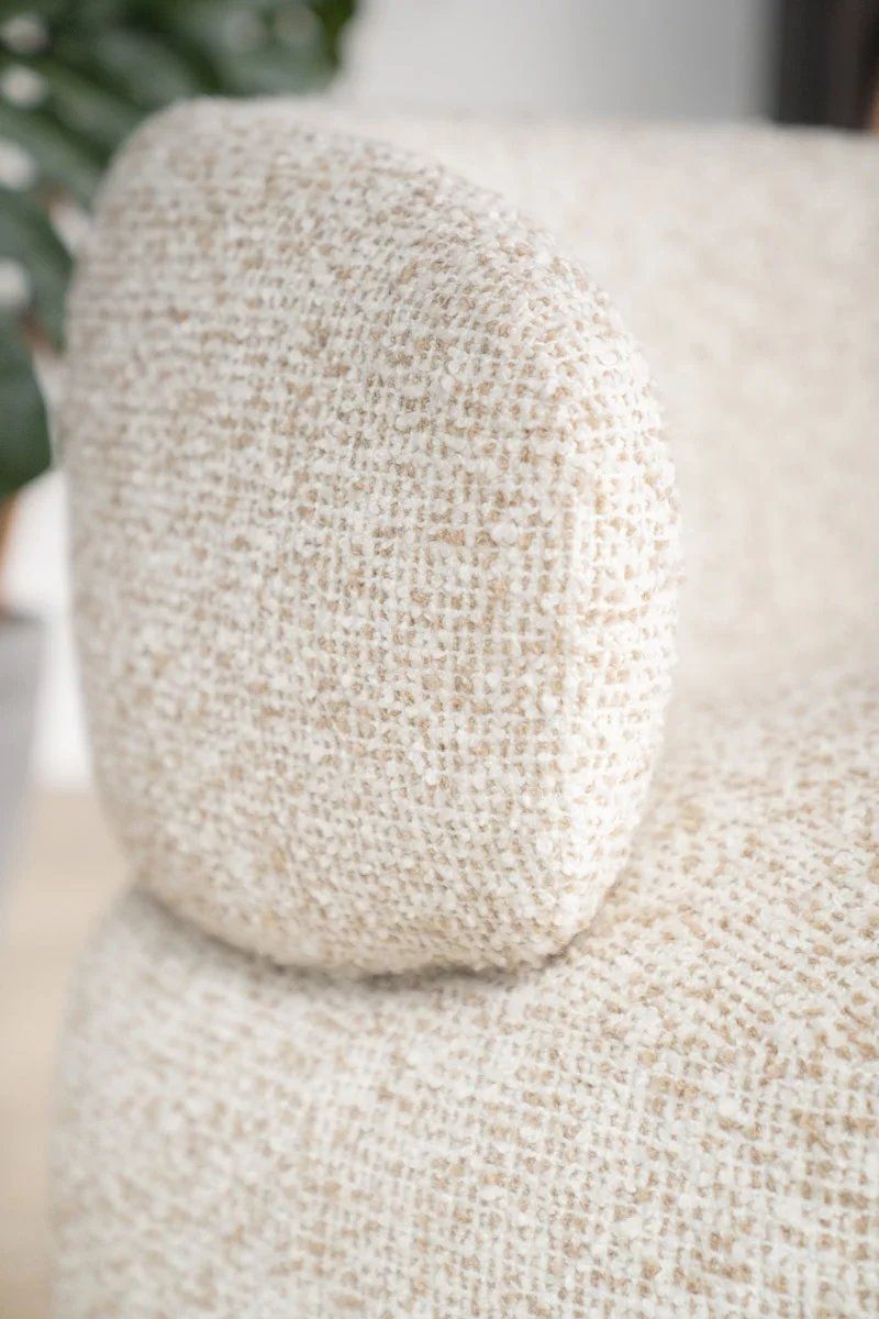 Draaifauteuil Beige 96107 Maeve B82 x D85 x H72 cm