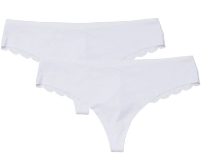 Milki String 2-pack, White