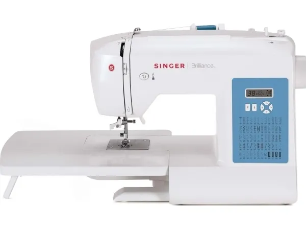 Singer Brilliance 6160 - Symaskine - 60 søm - 4 et-trins knaphuller - LCD display